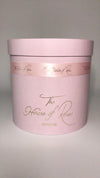 Eternal Rose Hatbox - Pink - The House of Roses London