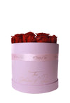 Eternal Rose Hatbox - Pink - The House of Roses London